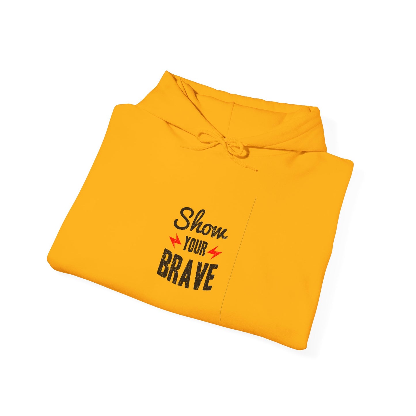 Show Your Brave Unisex Heavy Blend™ Hooded Sweatshirt
