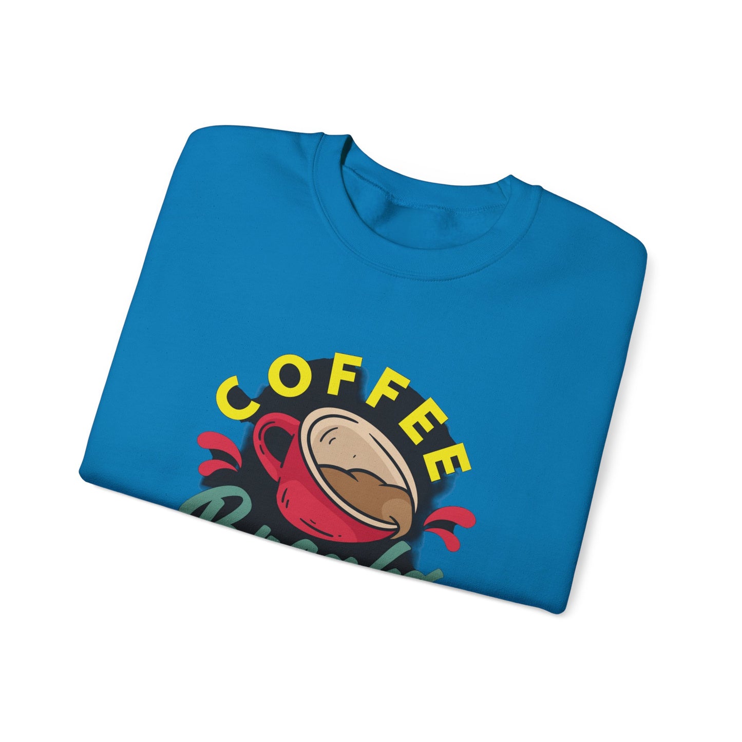 Coffee Breaks Are Necessary Unisex Heavy Blend™ Crewneck Sweatshirt