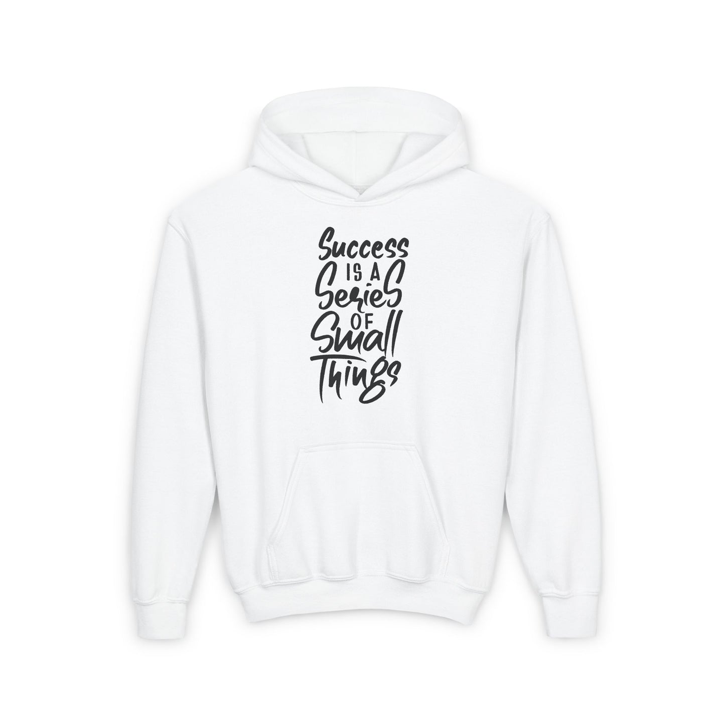 Success Is A Series Of Small Things Youth Heavy Blend Hooded Sweatshirt