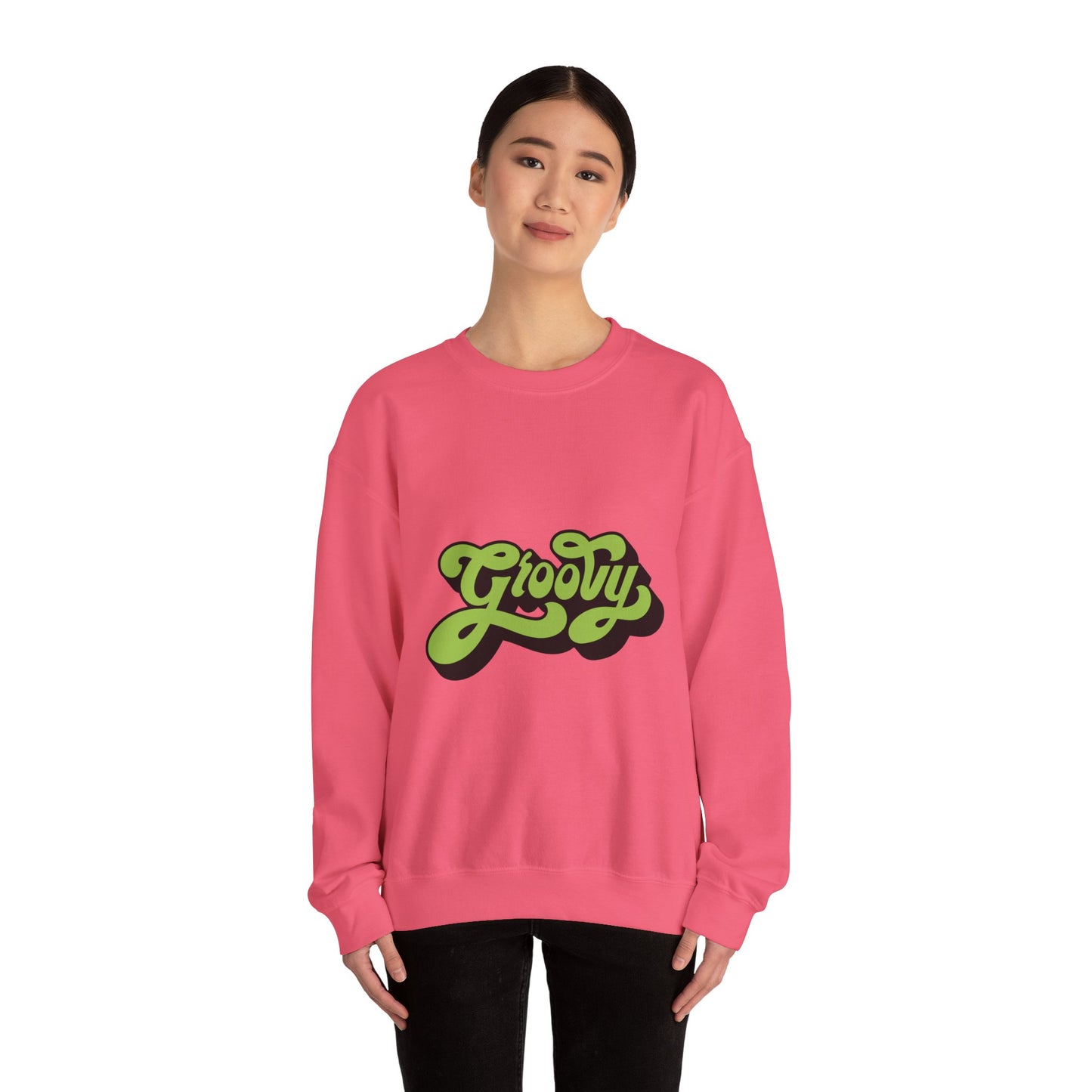 Groovy Unisex Heavy Blend™ Crewneck Sweatshirt