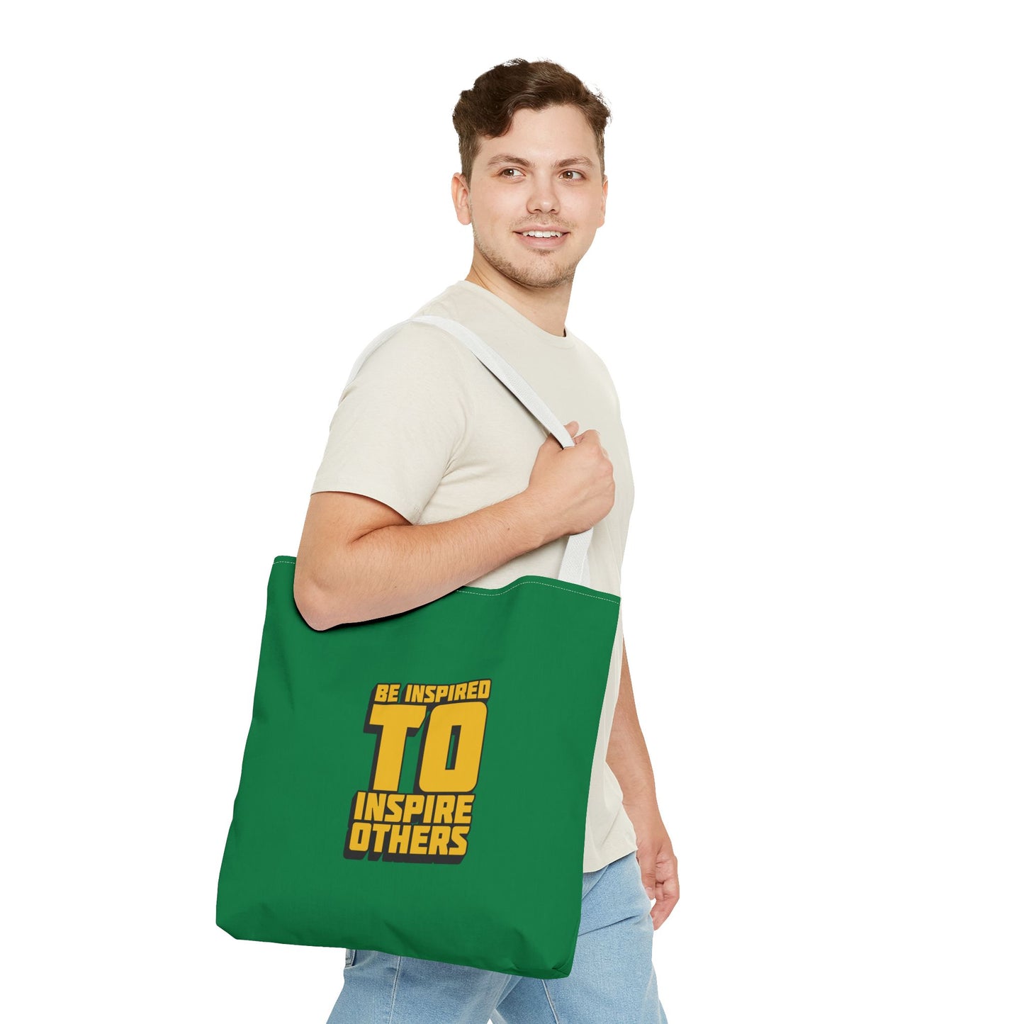 Be Inspired To Inspire Others Tote Bag (AOP)