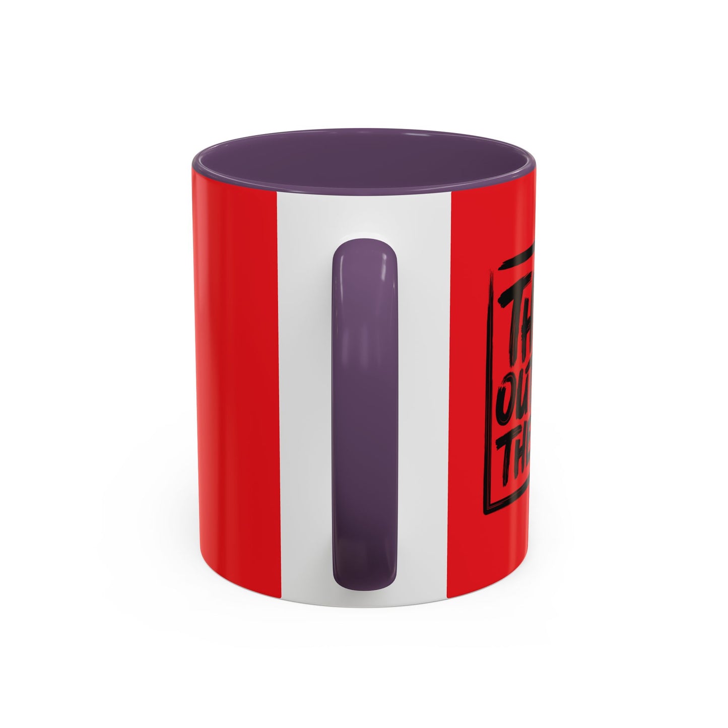 Think Outside The Box Accent Coffee Mug (11, 15oz)