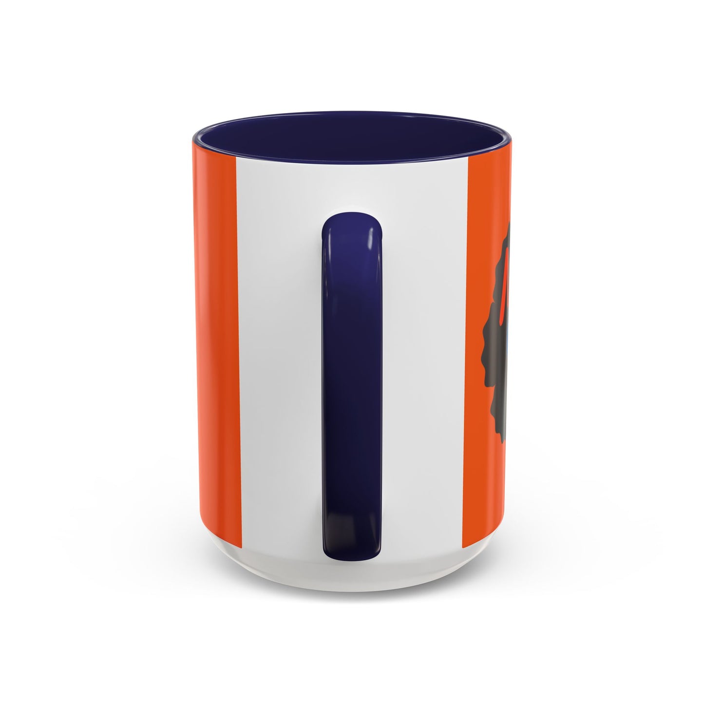 Never Give Up Accent Coffee Mug (11, 15oz)