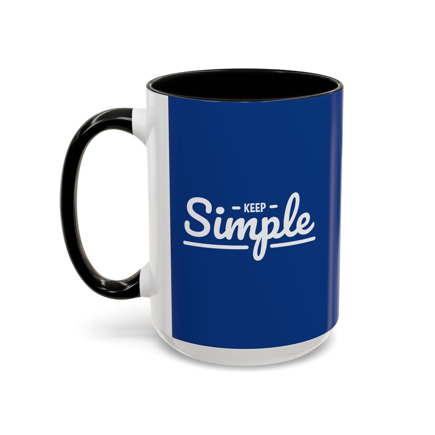 Keep Simple Accent Coffee Mug (11, 15oz)