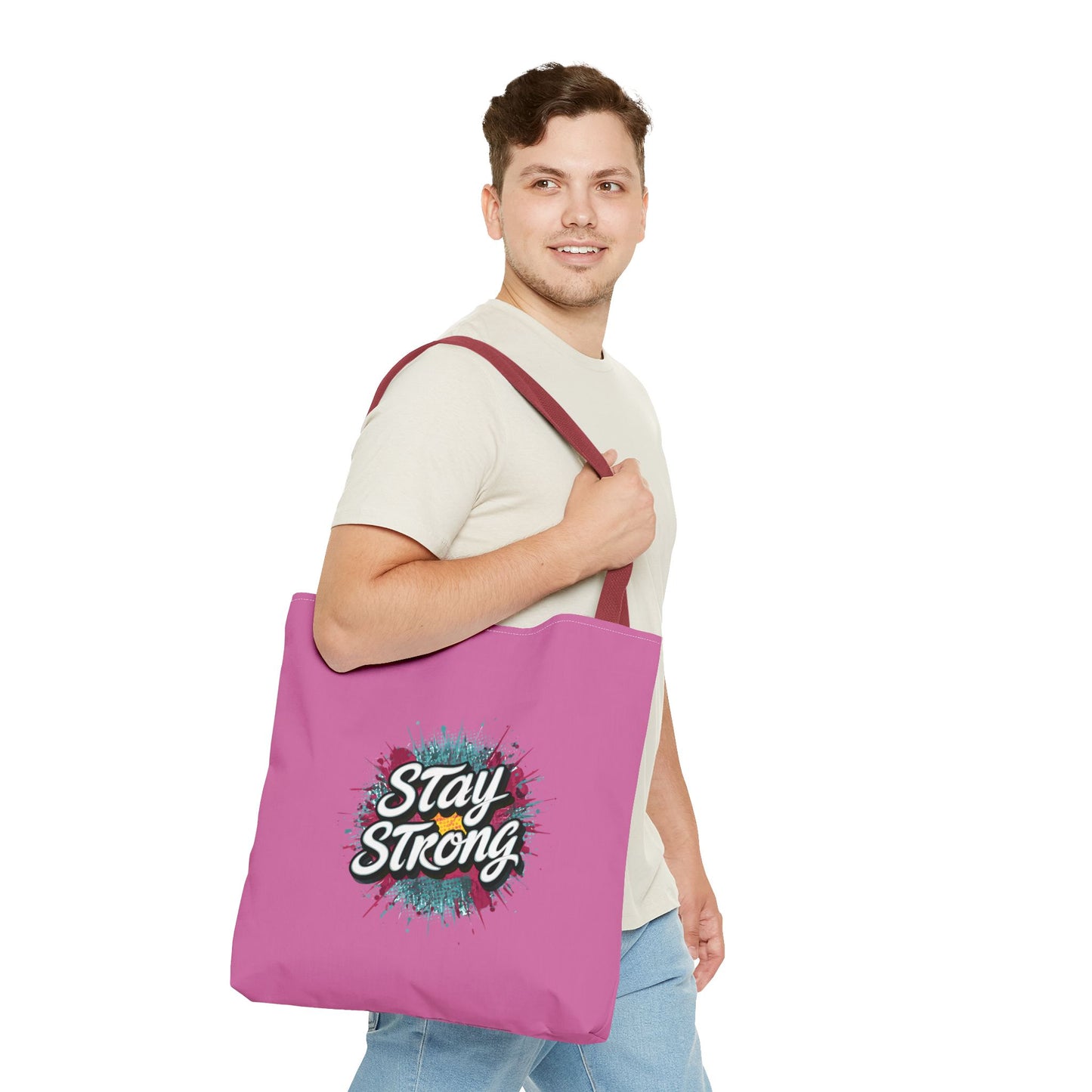 Stay Strong Tote Bag (AOP)