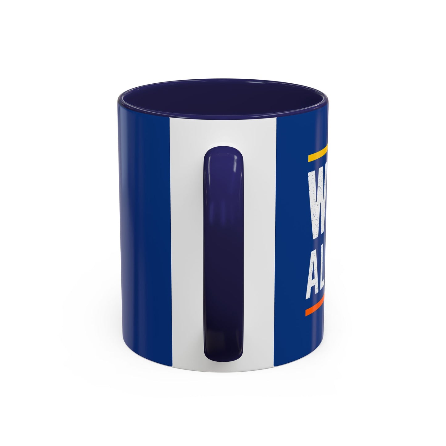 We Can Get Along Accent Coffee Mug (11, 15oz)