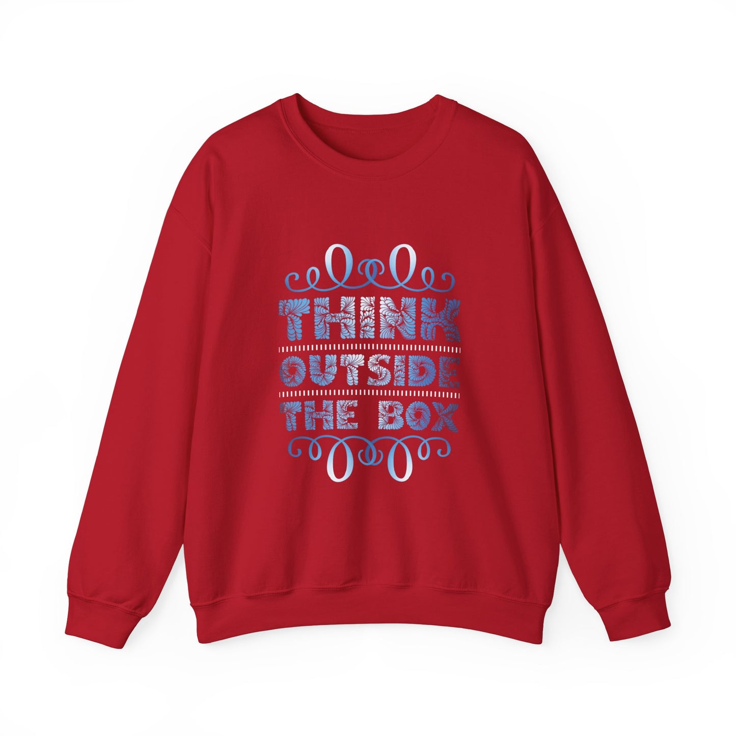 Think Outside The Box Unisex Heavy Blend™ Crewneck Sweatshirt
