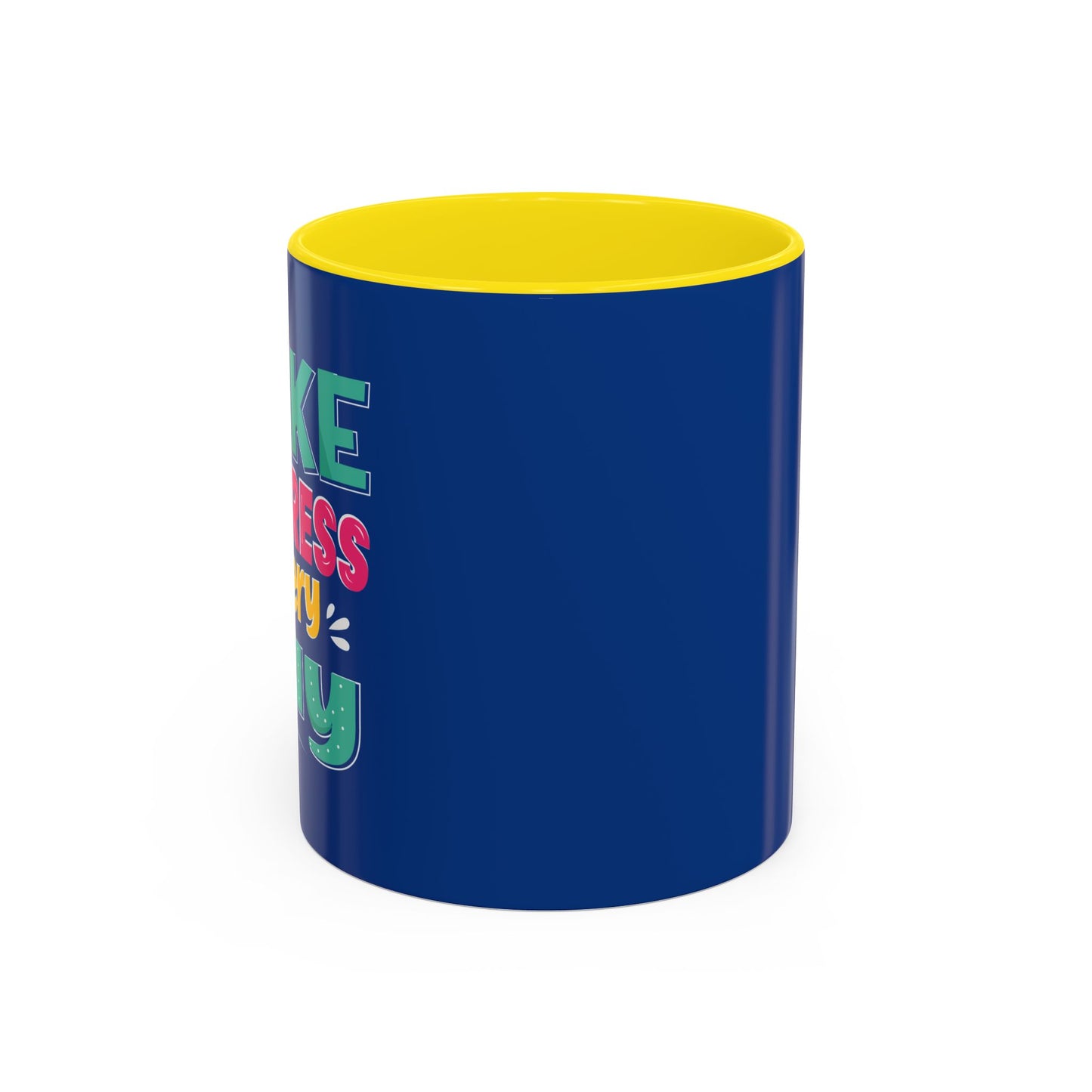 Make Progress Every Day  Accent Coffee Mug (11, 15oz)