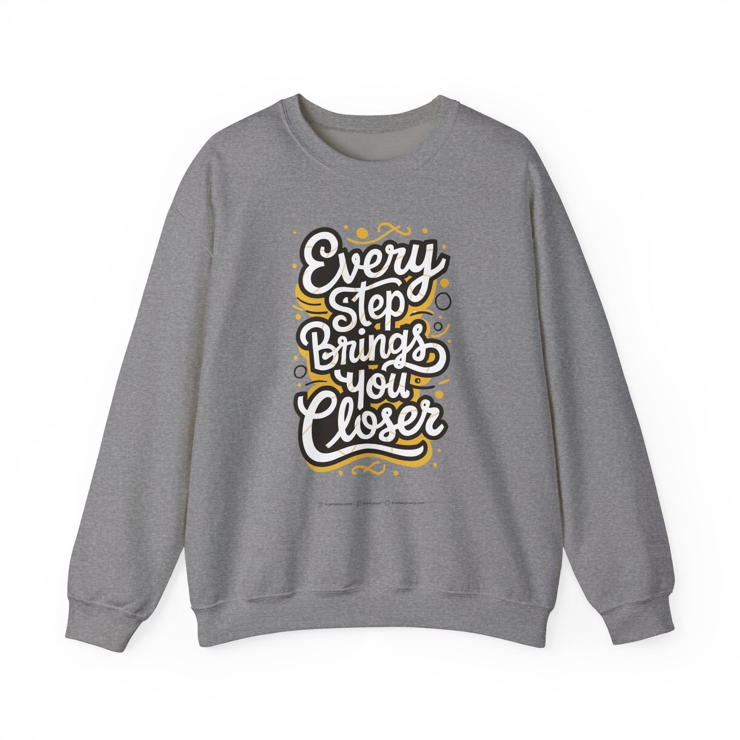Every Step Brings You Closer Unisex Heavy Blend™ Crewneck Sweatshirt