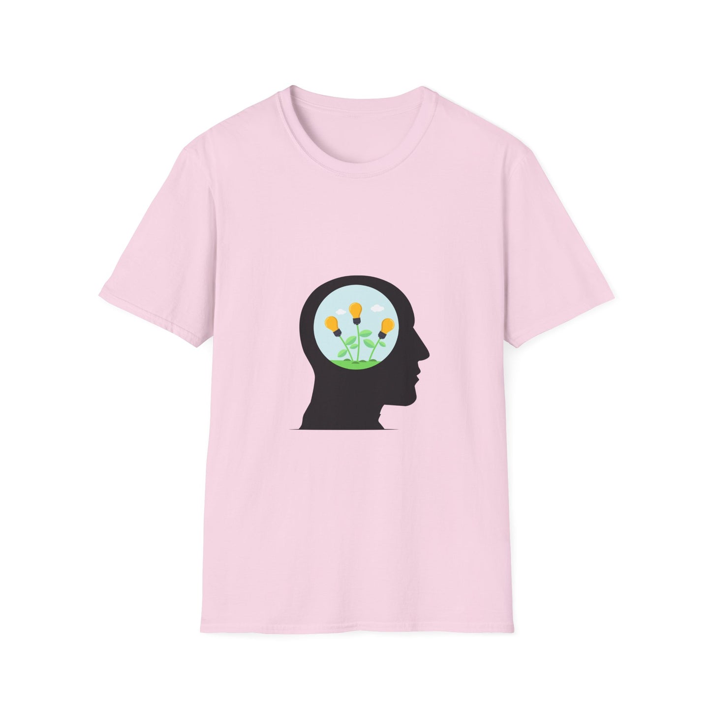 Mindset And Positive Thoughts Unisex Softstyle T-Shirt