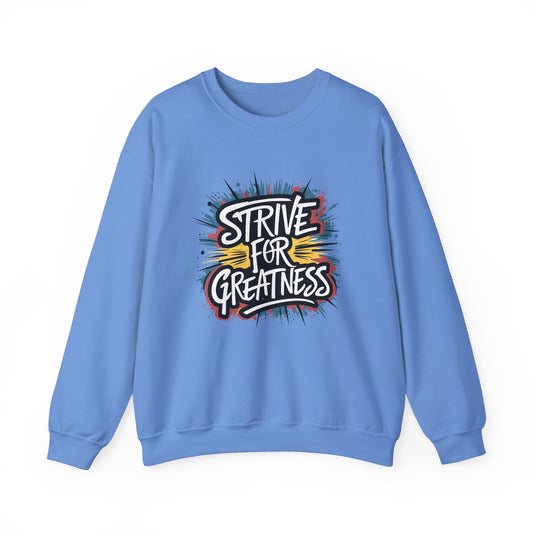 Strive For Greatness Unisex Heavy Blend™ Crewneck Sweatshirt