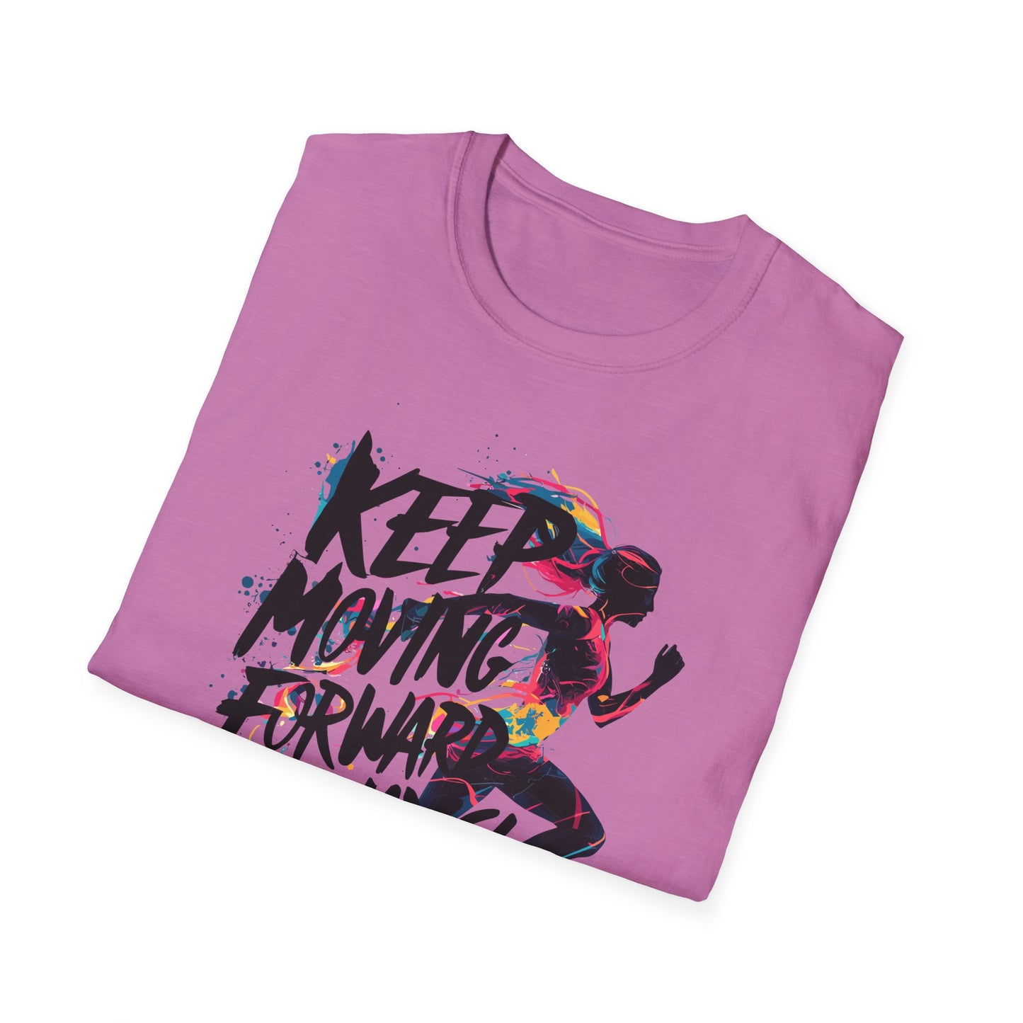 Keep Moving Forword Always Unisex Softstyle T-Shirt