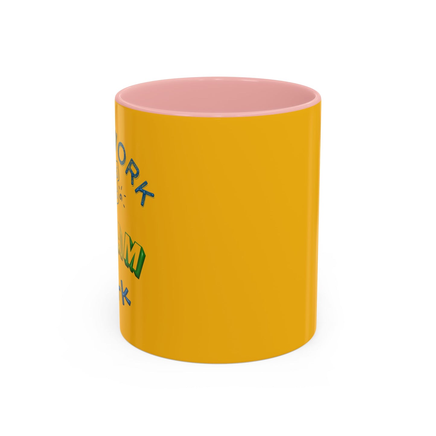 Team Work Makes The Dream Work Accent Coffee Mug (11, 15oz)