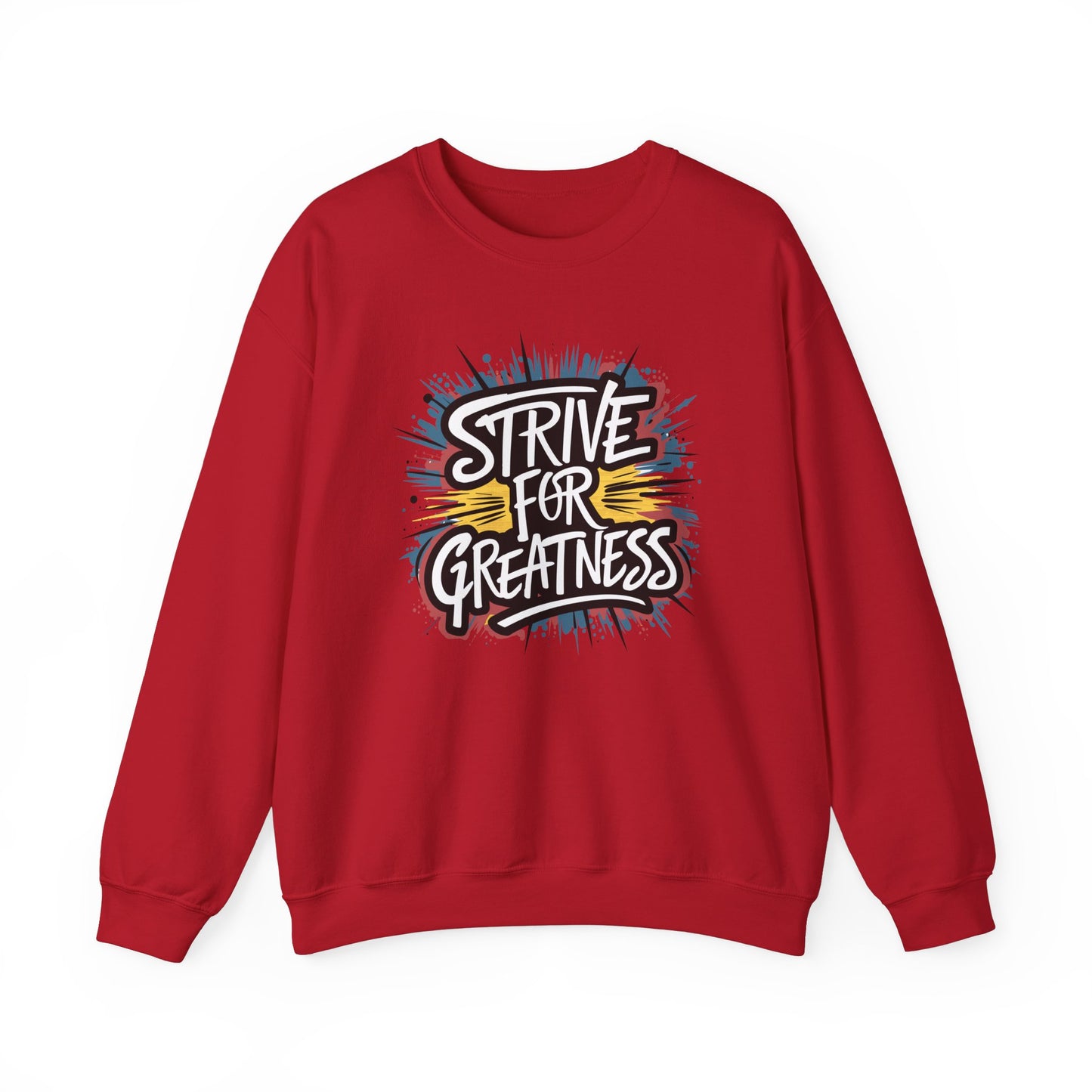 Strive For Greatness Unisex Heavy Blend™ Crewneck Sweatshirt
