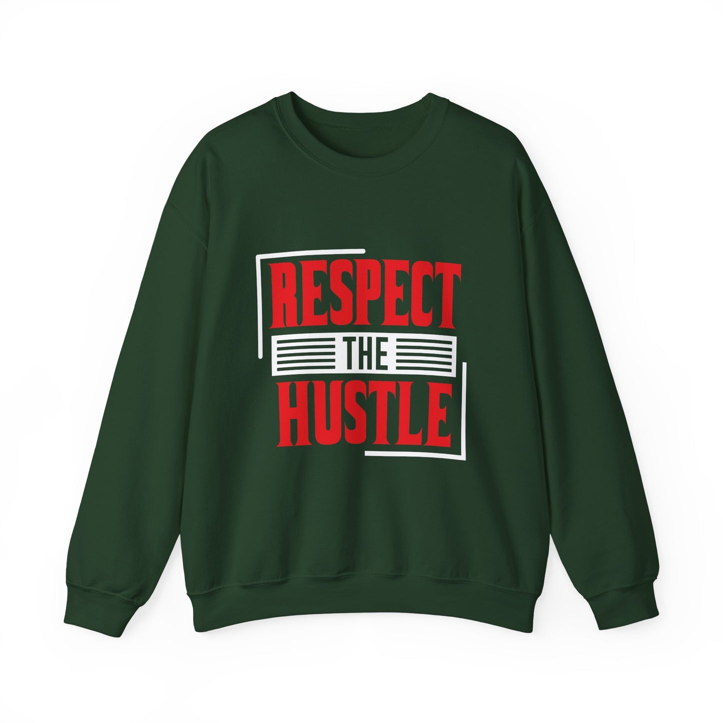 Respect The Hustle Unisex Heavy Blend™ Crewneck Sweatshirt