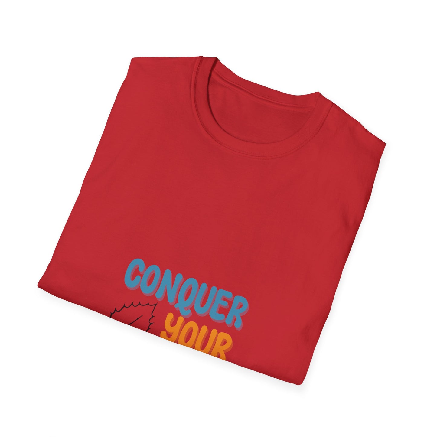 Conquer Your goals  Unisex Softstyle T-Shirt