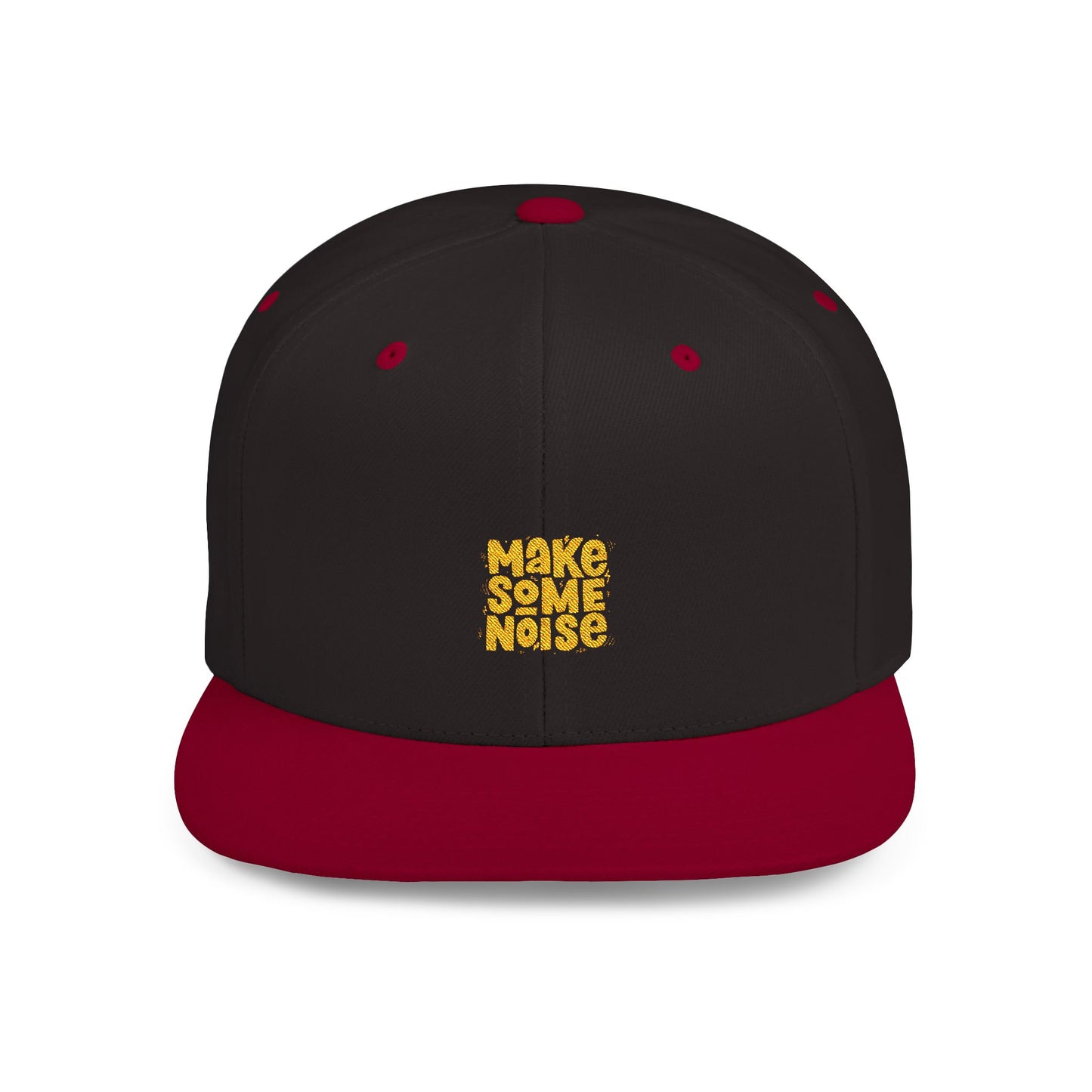 Make Some Noise Flat Bill Snapback