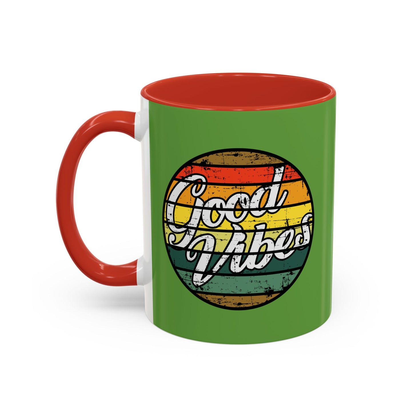 Good Vibes Accent Coffee Mug (11, 15oz)