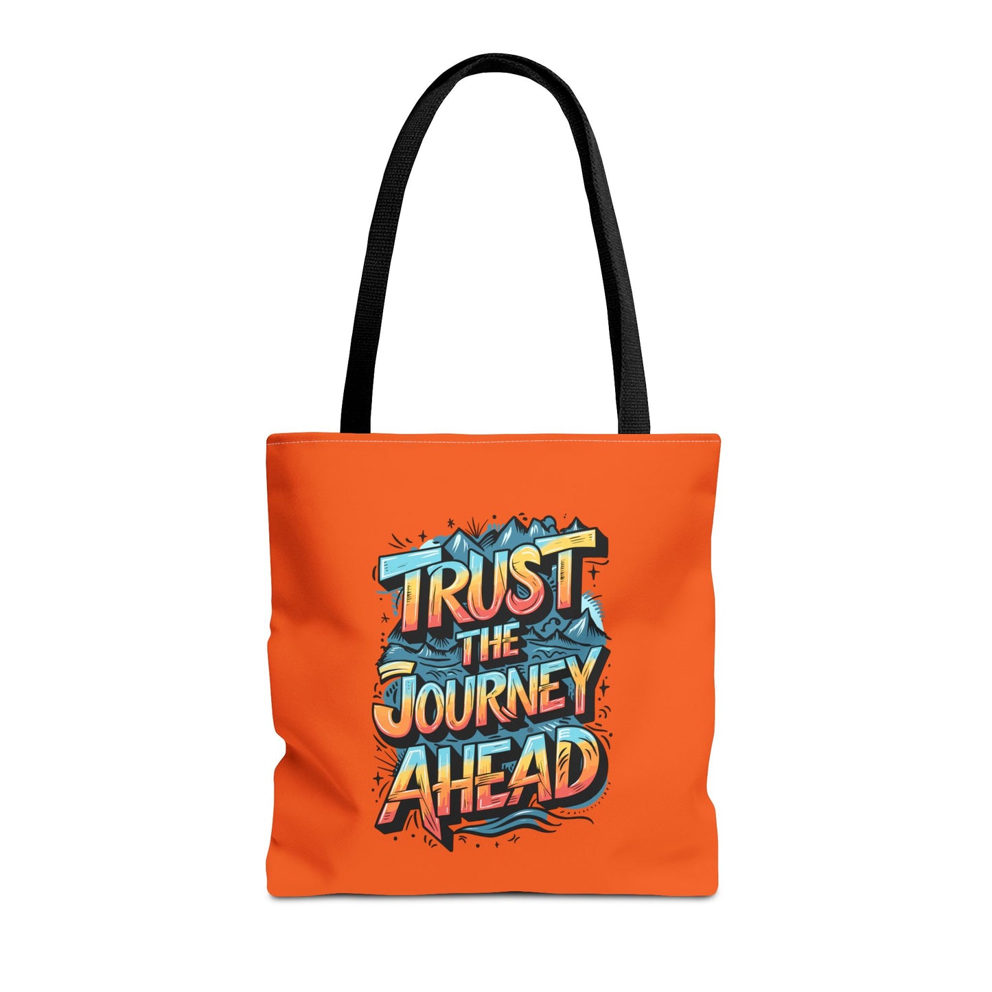Trust The Journey Ahead Tote Bag (AOP)