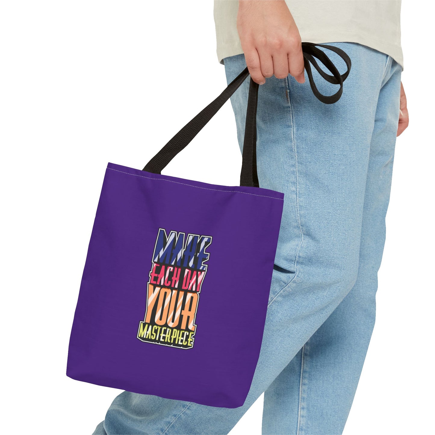 Make Each Day Your Masterpiece Tote Bag (AOP)