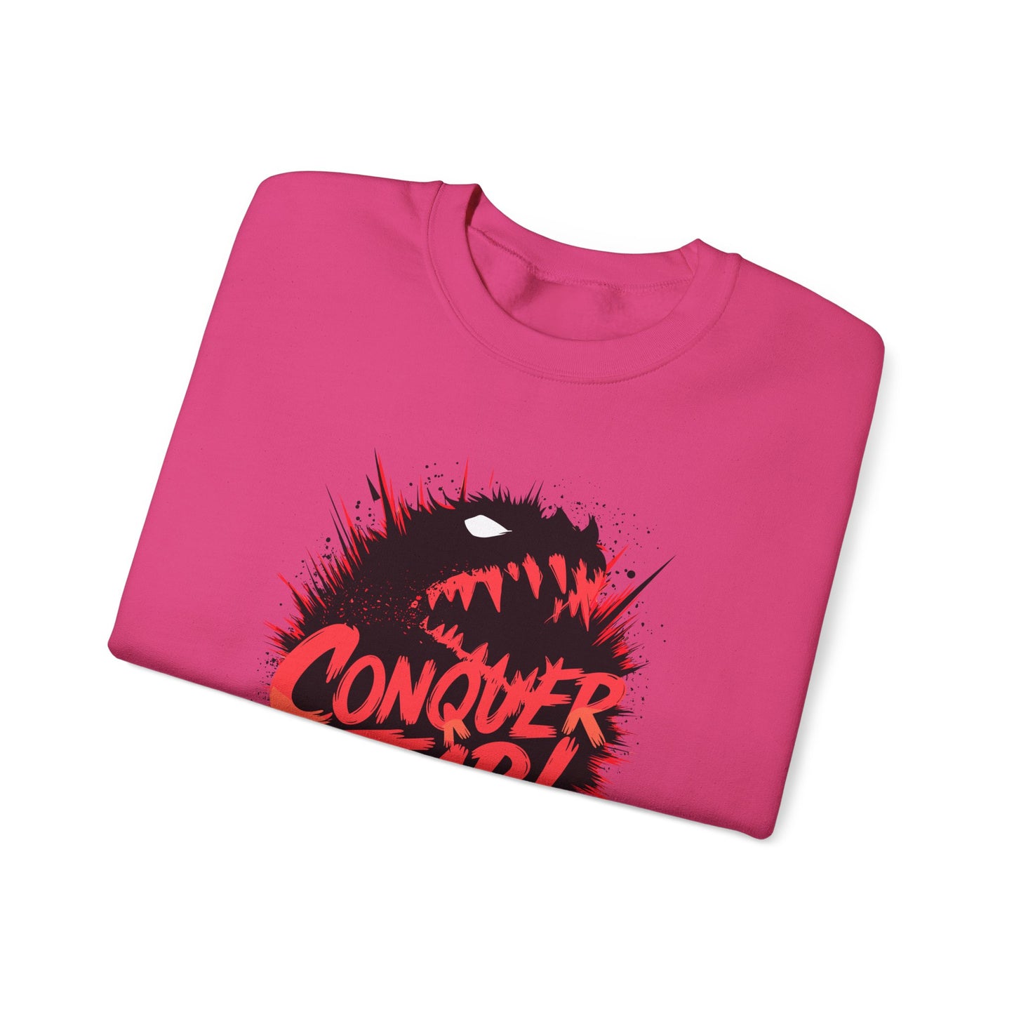 Conquer Fear! Unisex Heavy Blend™ Crewneck Sweatshirt