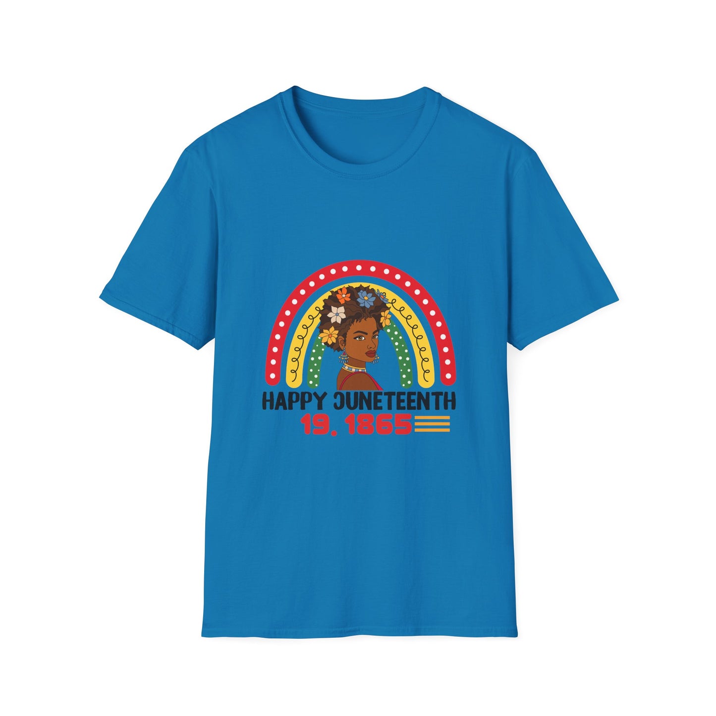Happy Juneteenth 19.1865 Unisex Softstyle T-Shirt