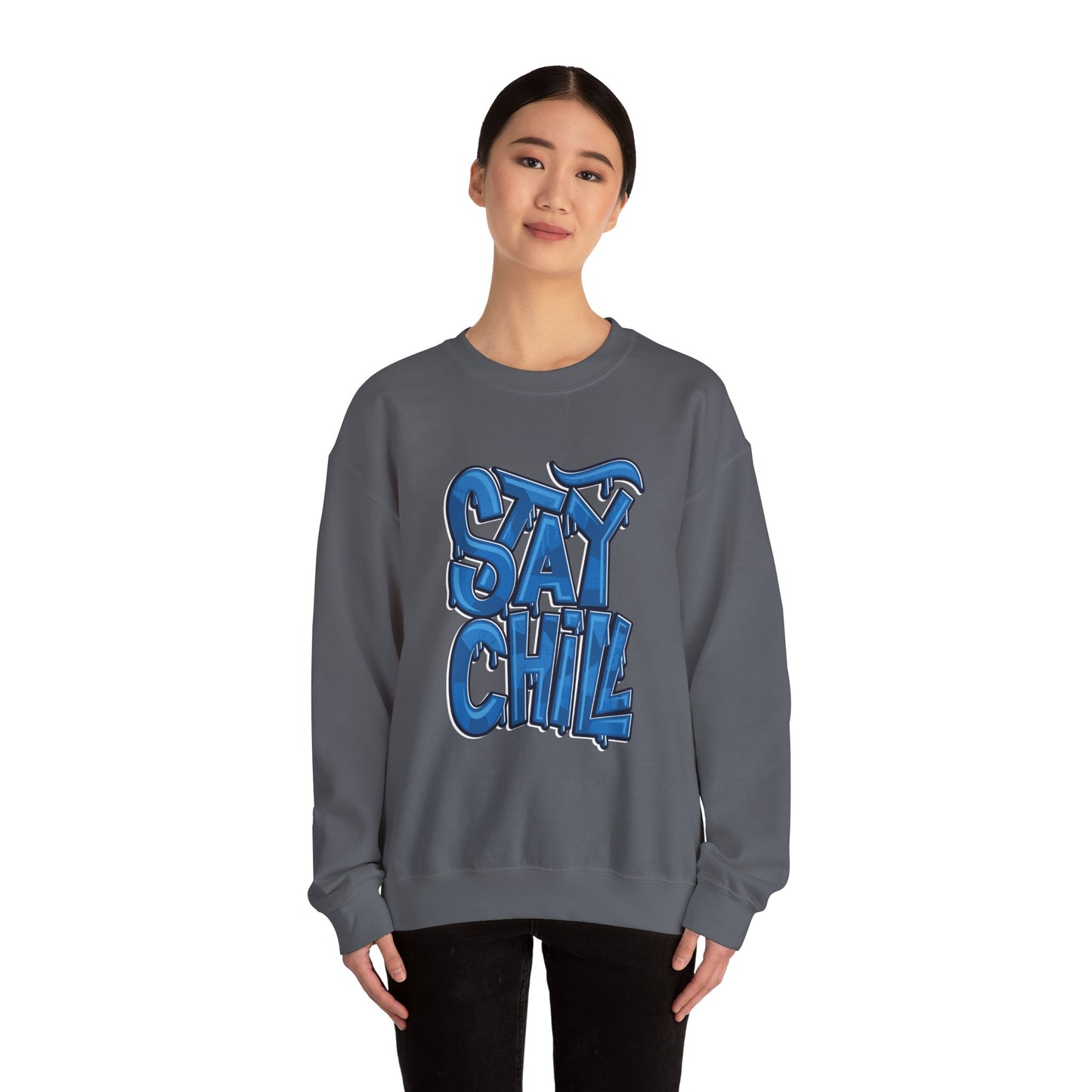 Stay Chill Unisex Heavy Blend™ Crewneck Sweatshirt