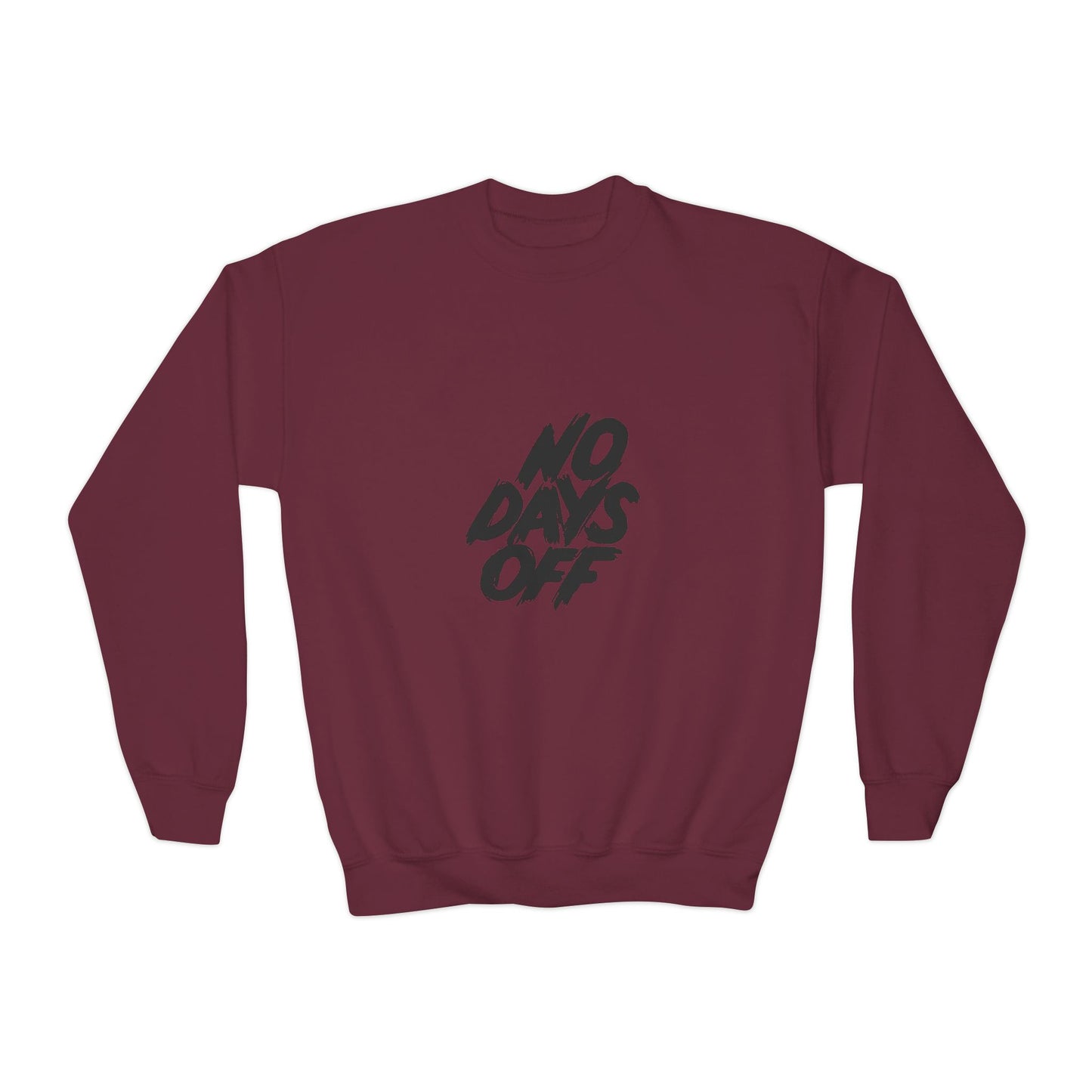 No Days Off Youth Crewneck Sweatshirt