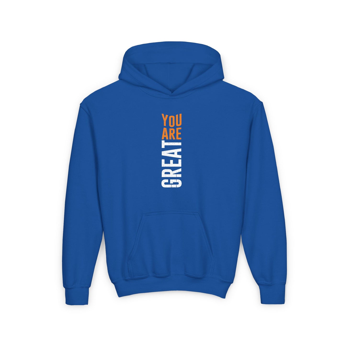 You Are Great Youth Heavy Blend Hooded Sweatshirt