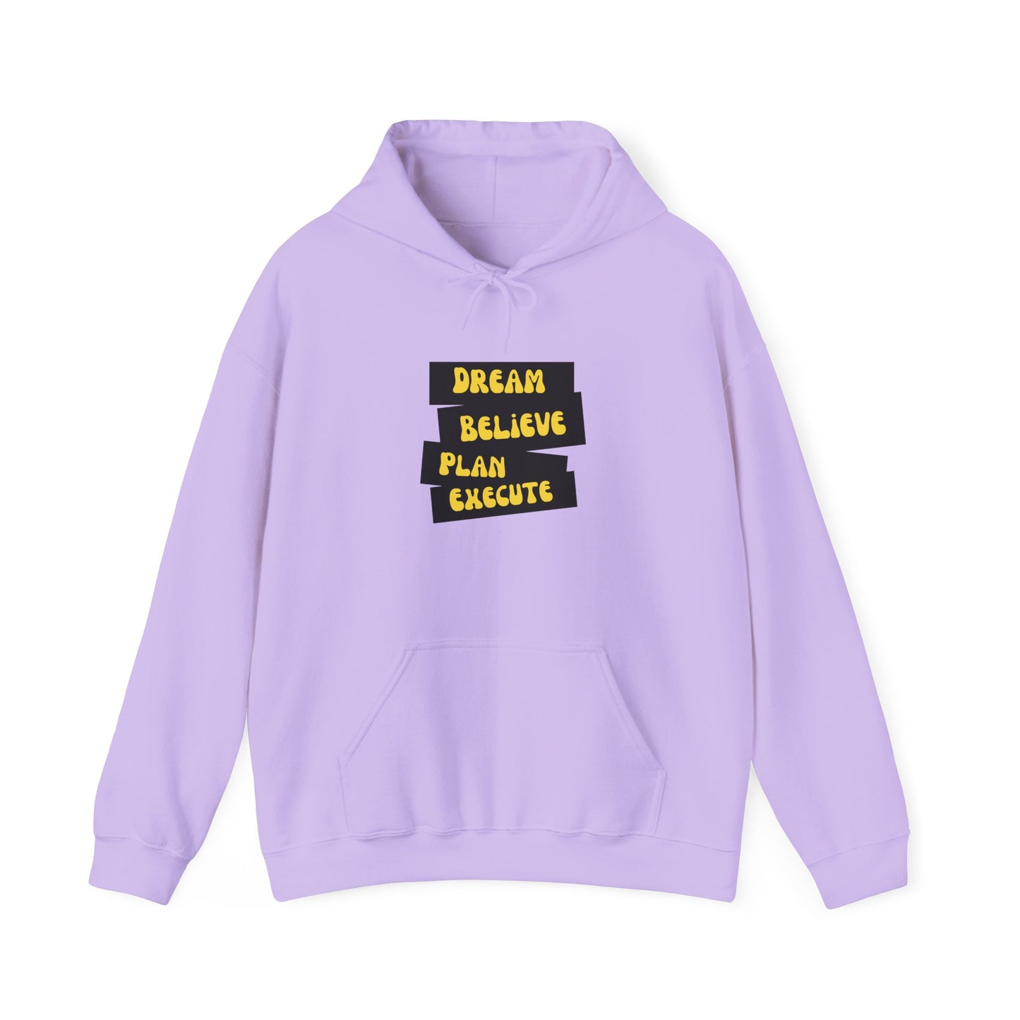 Dream Believe Plan Execute Unisex Heavy Blend™ Hooded Sweatshirt