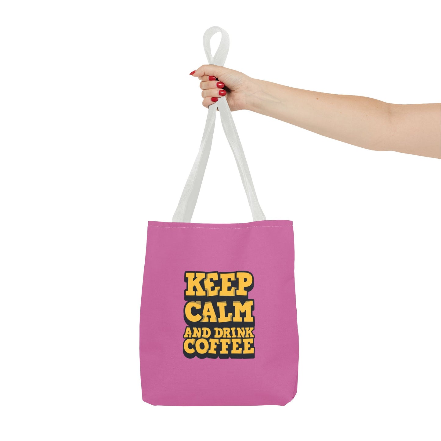 Keep Calm And Drink Coffee Tote Bag (AOP)