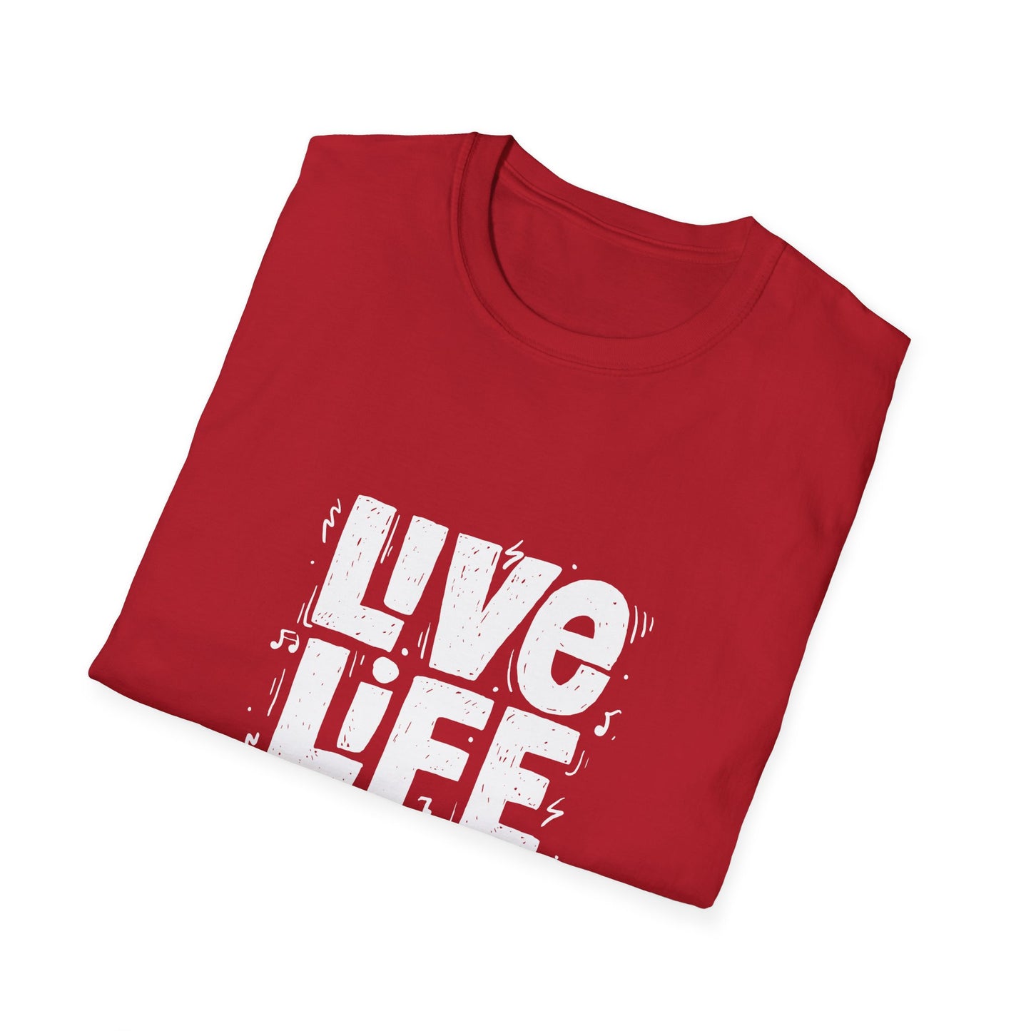 Live Life Loud Unisex Softstyle T-Shirt