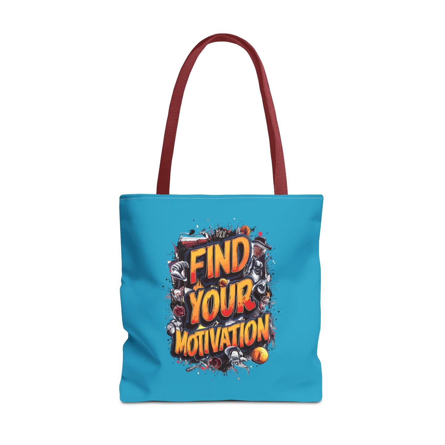 Find Your Motivation Tote Bag (AOP)