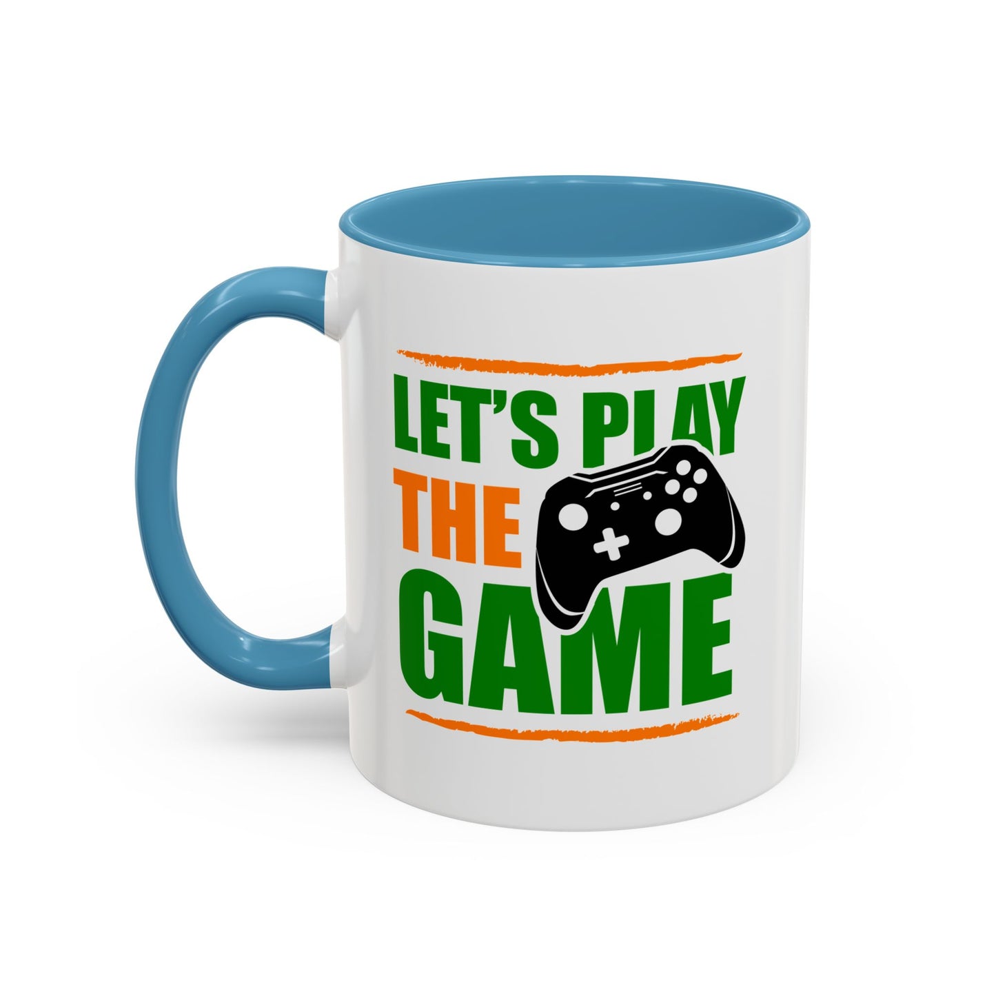 Let's Play The Game Accent Coffee Mug (11, 15oz)