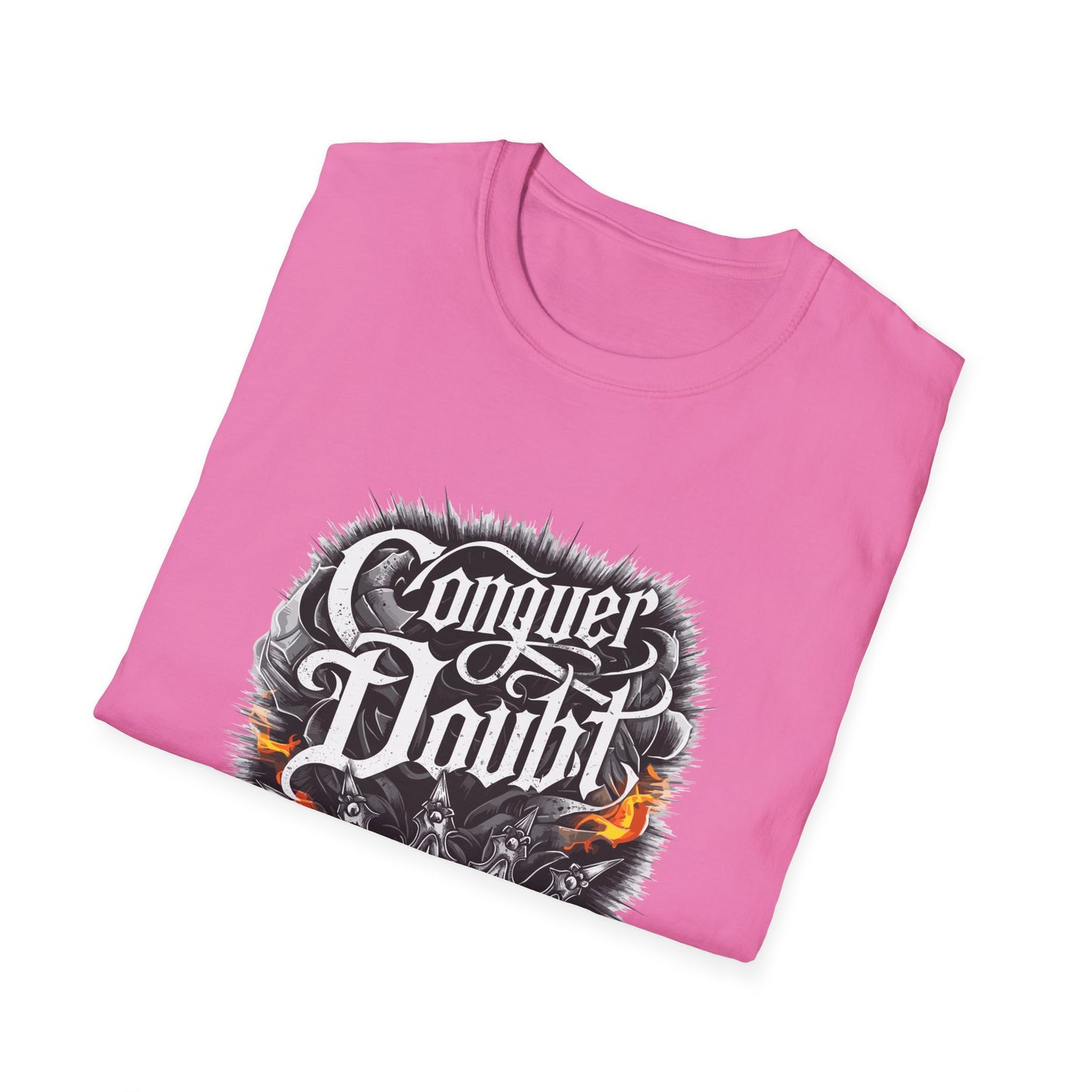 Conguer Doubt Unisex Softstyle T-Shirt