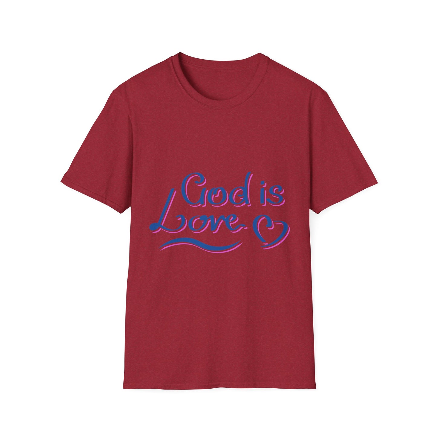God is Love Unisex Softstyle T-Shirt