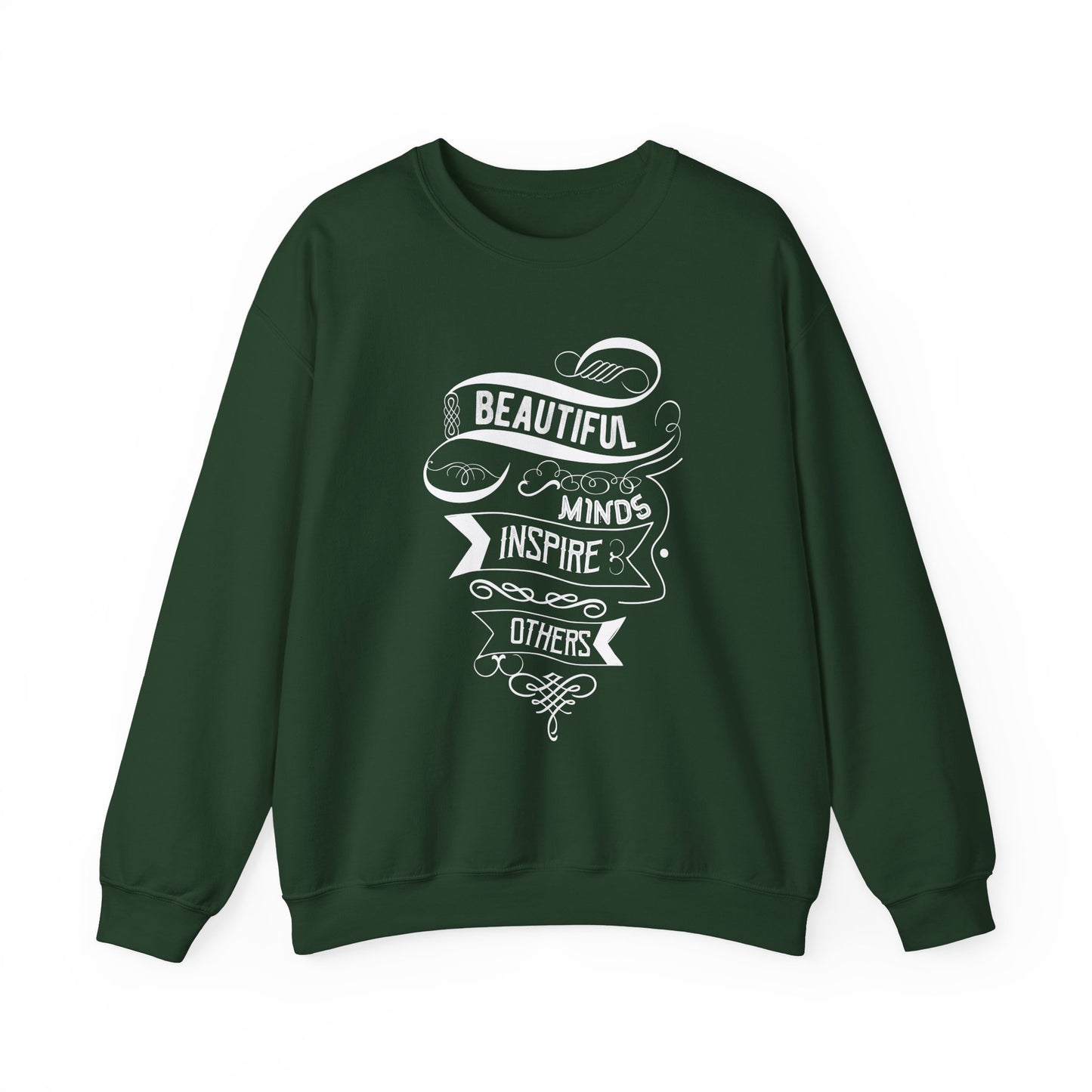 Beautiful Minds Inspire Others Unisex Heavy Blend™ Crewneck Sweatshirt