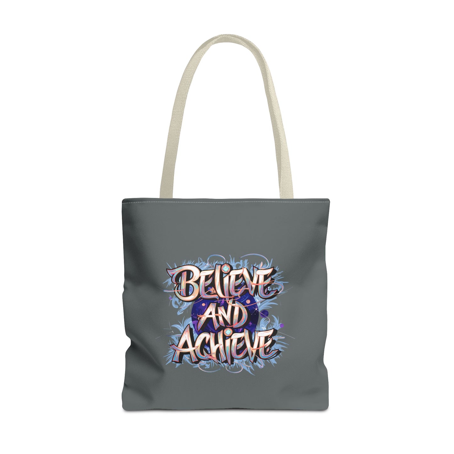 Believe And Achieve Tote Bag (AOP)