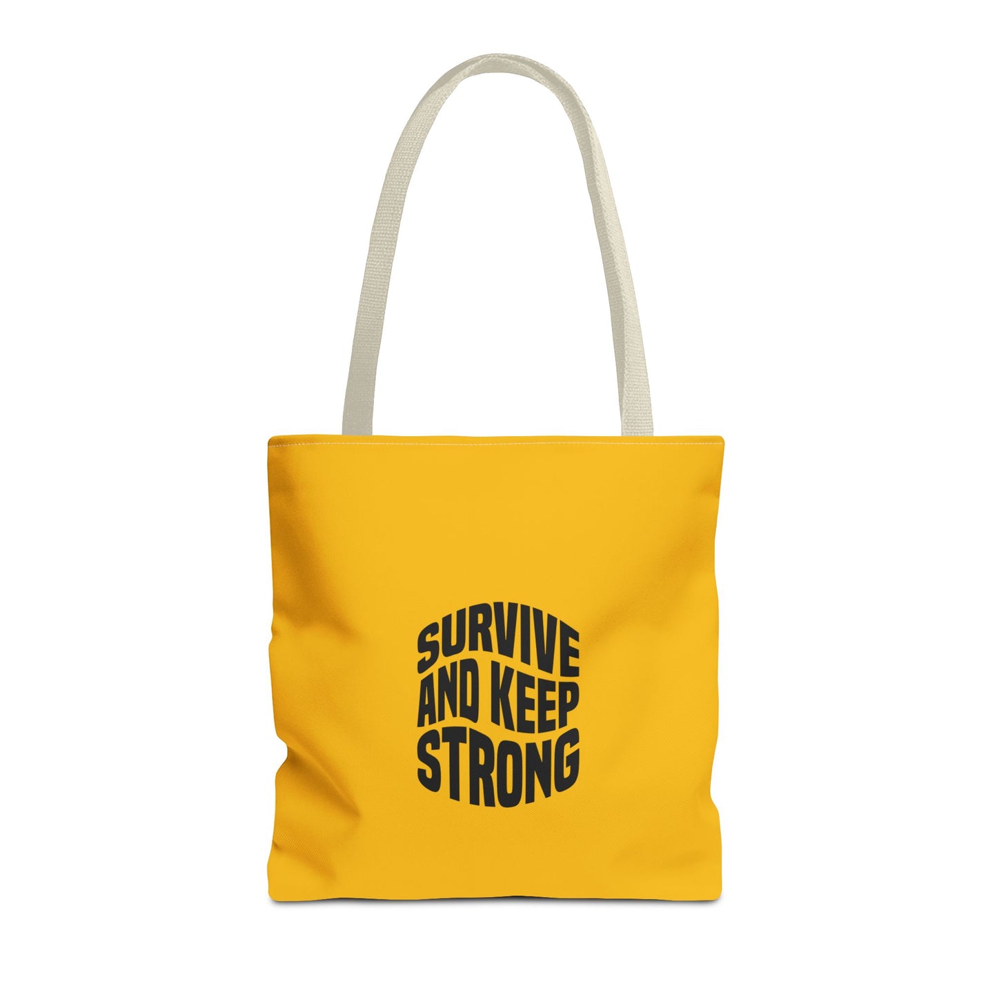 Survive And Keep Strong Tote Bag (AOP)