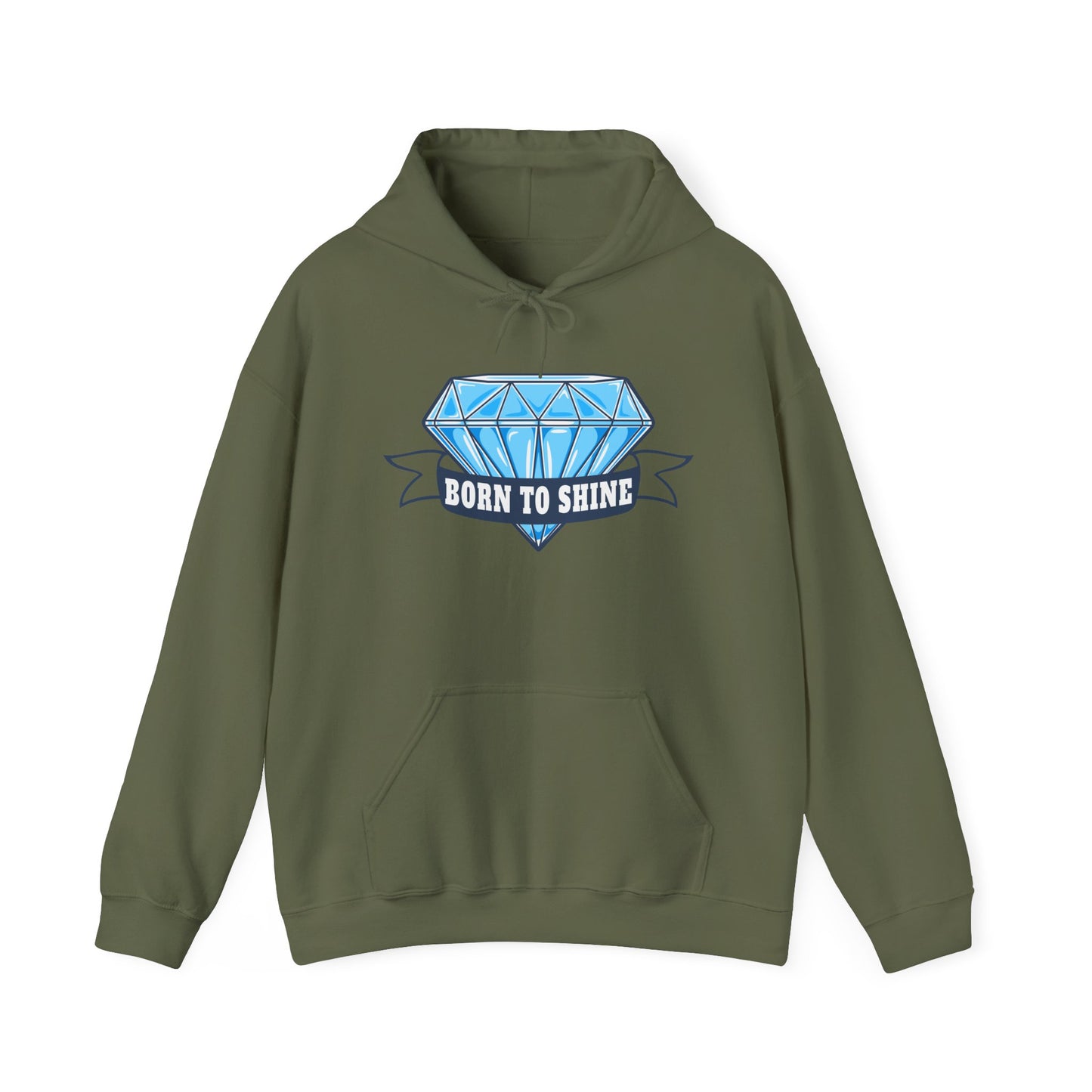 Born To Shine Unisex Heavy Blend™ Hooded Sweatshirt