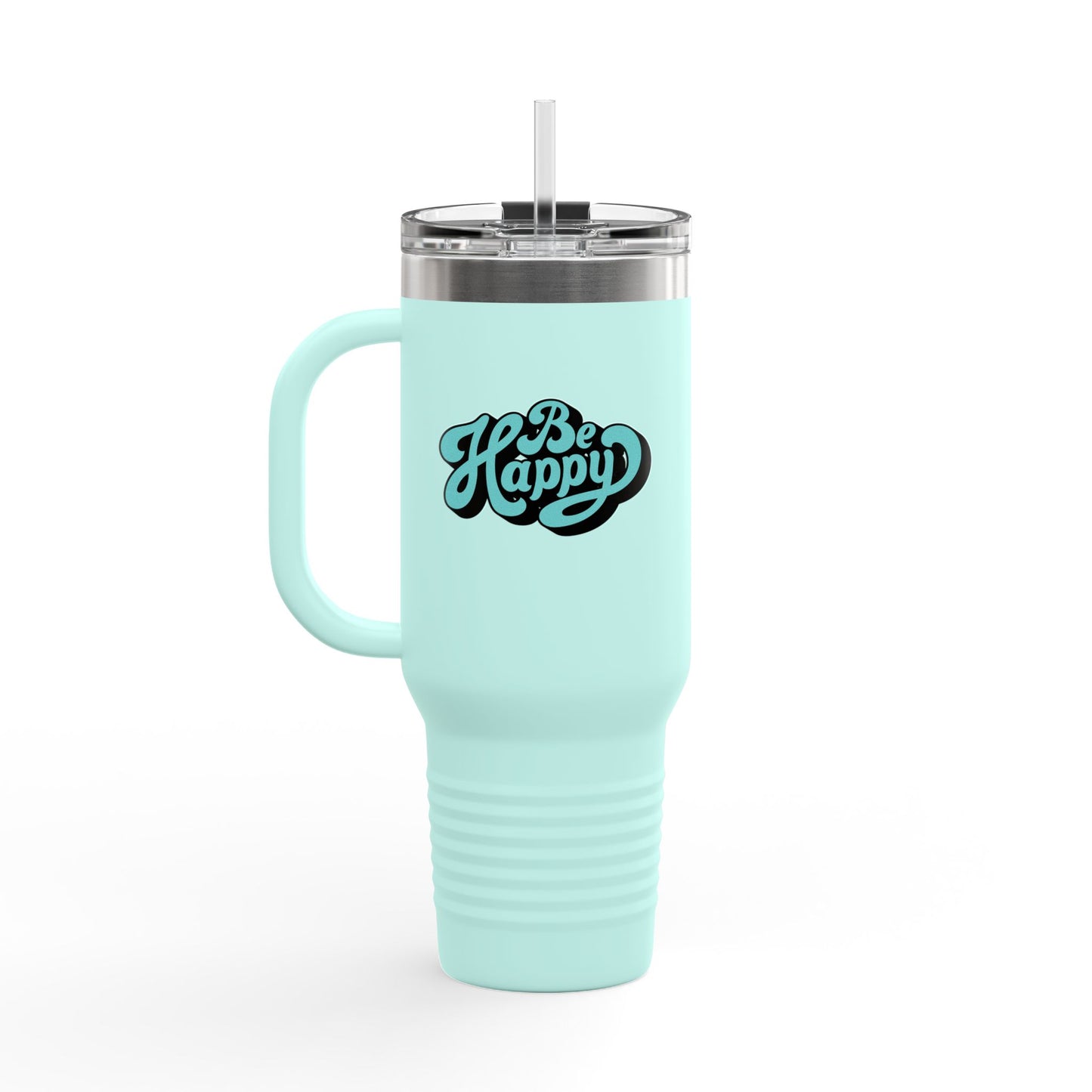 Be Happy Insulated Travel Mug, 40oz