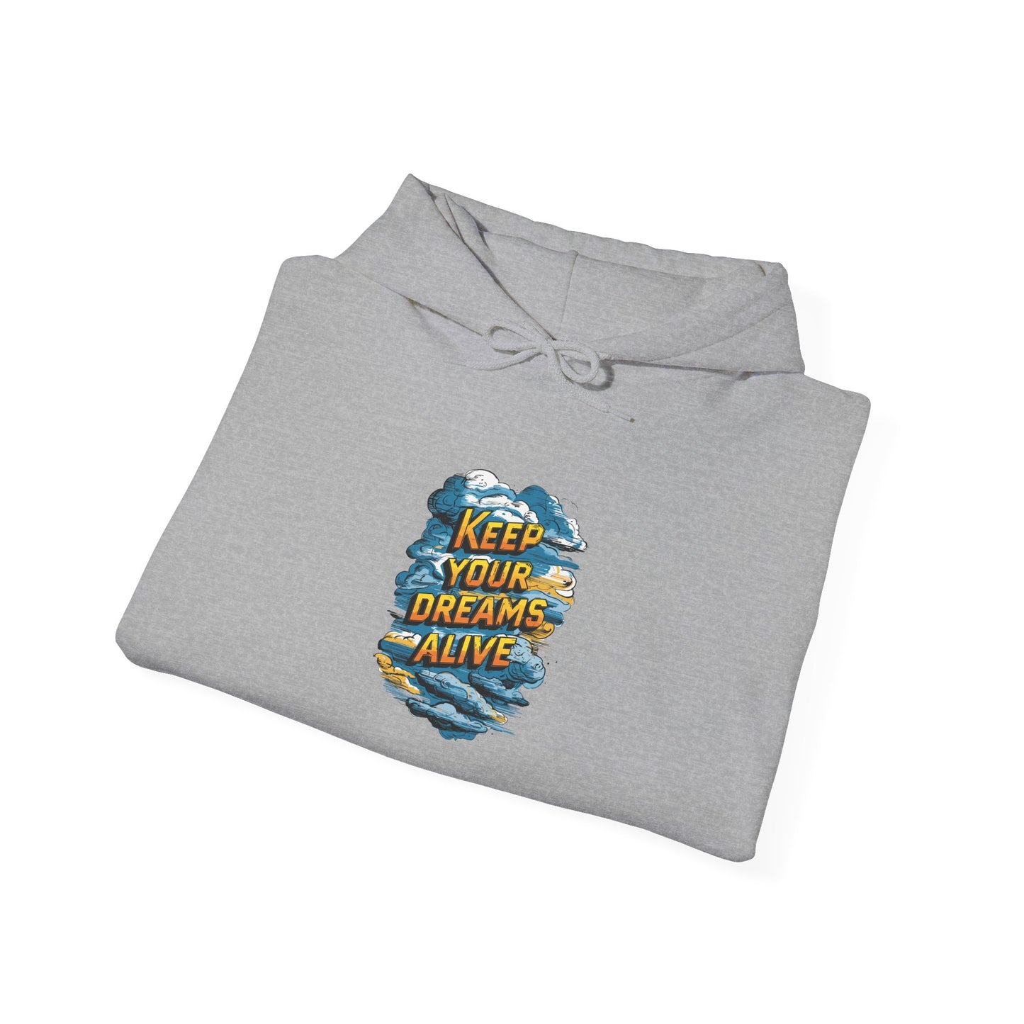 Keep Your Dreams Alive Unisex Heavy Blend™ Hooded Sweatshirt