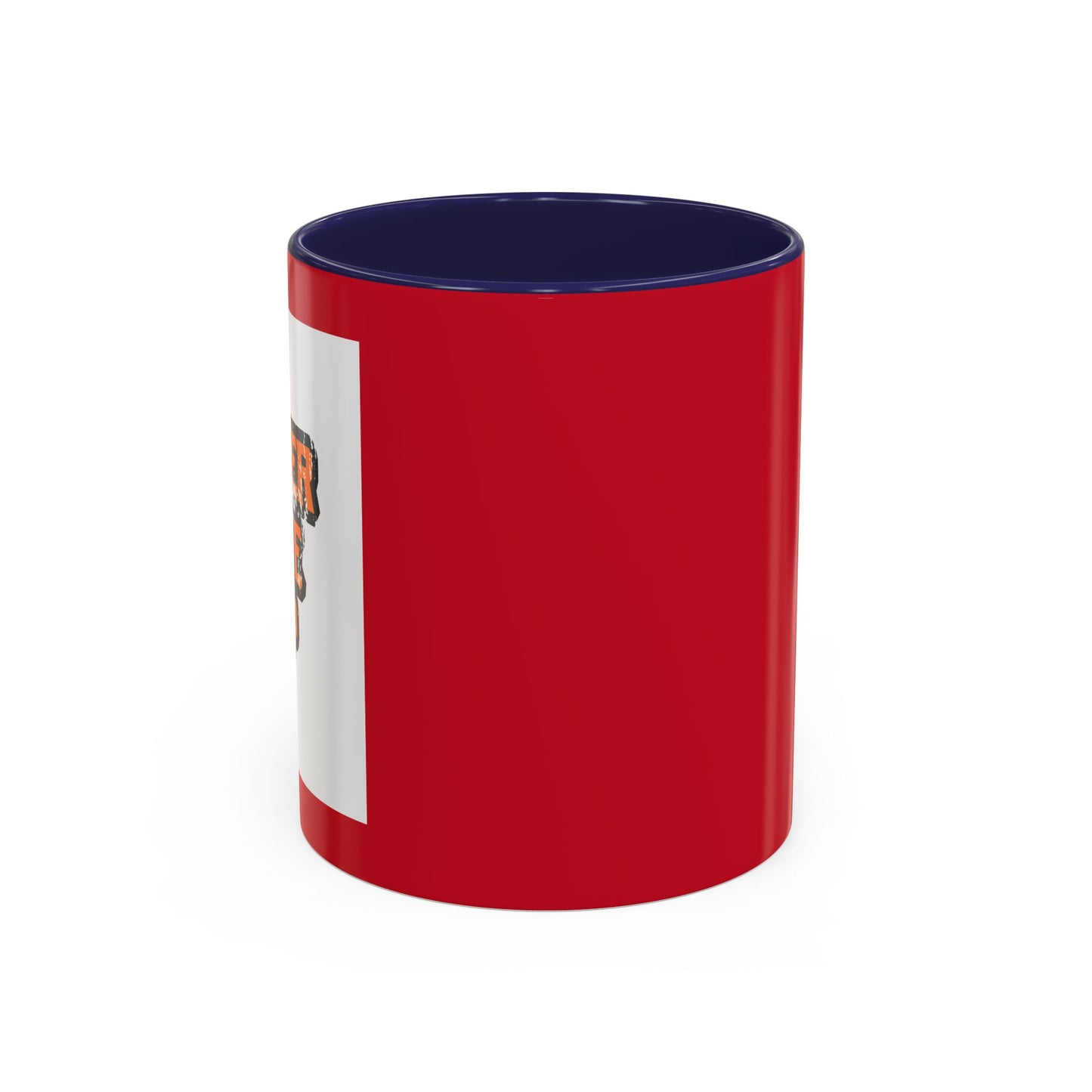 Never Give Up Accent Coffee Mug (11, 15oz)