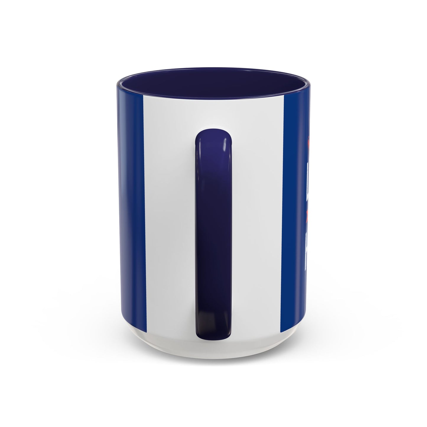 Be A Lover Not A Hater Accent Coffee Mug (11, 15oz)