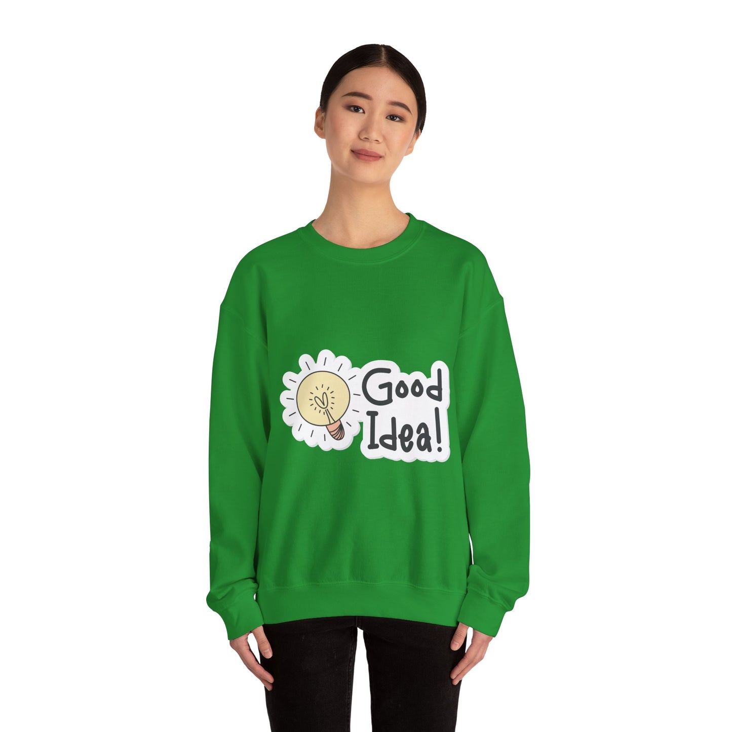 Good Idea Unisex Heavy Blend™ Crewneck Sweatshirt