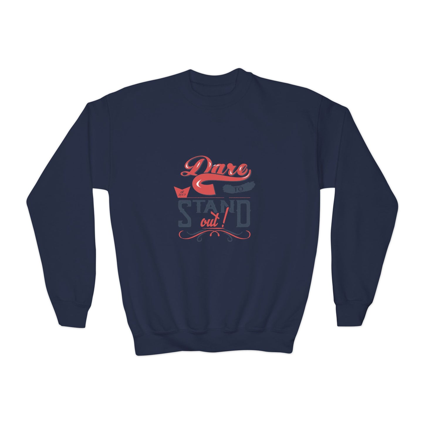 Dare To Stand Out Youth Crewneck Sweatshirt