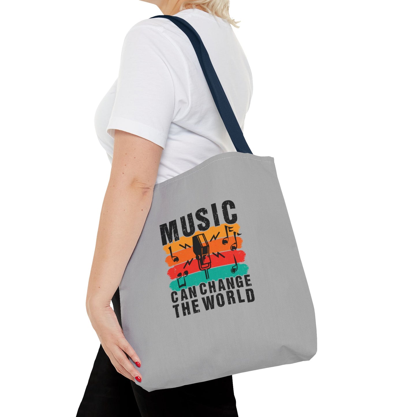 Music Can Change The World Tote Bag (AOP)
