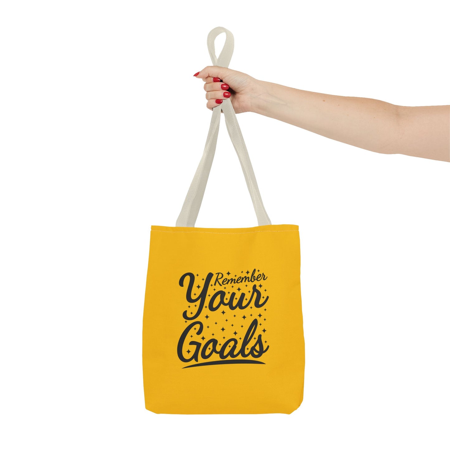 Remember Your Goals Tote Bag (AOP)