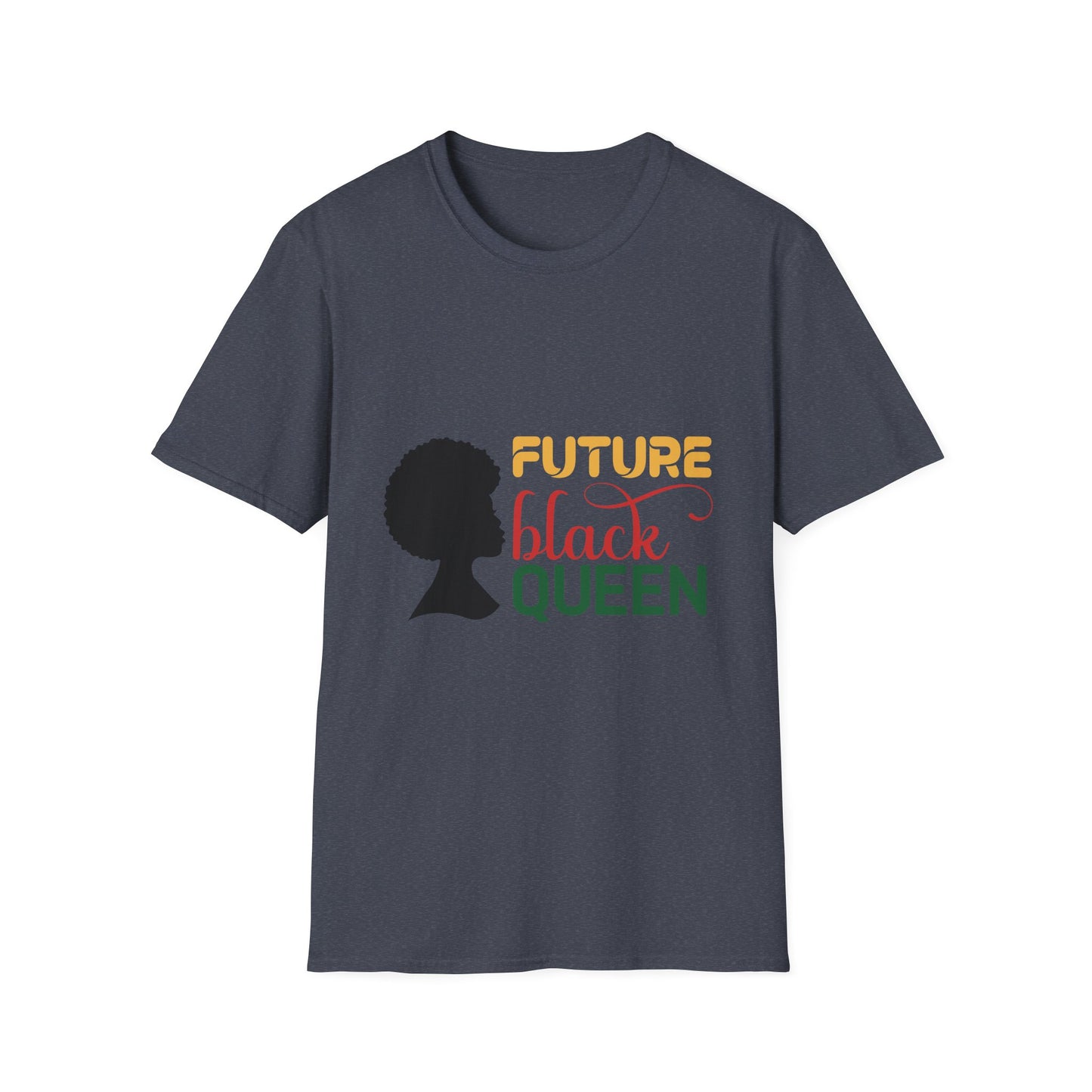 Future Black Queen Unisex Softstyle T-Shirt