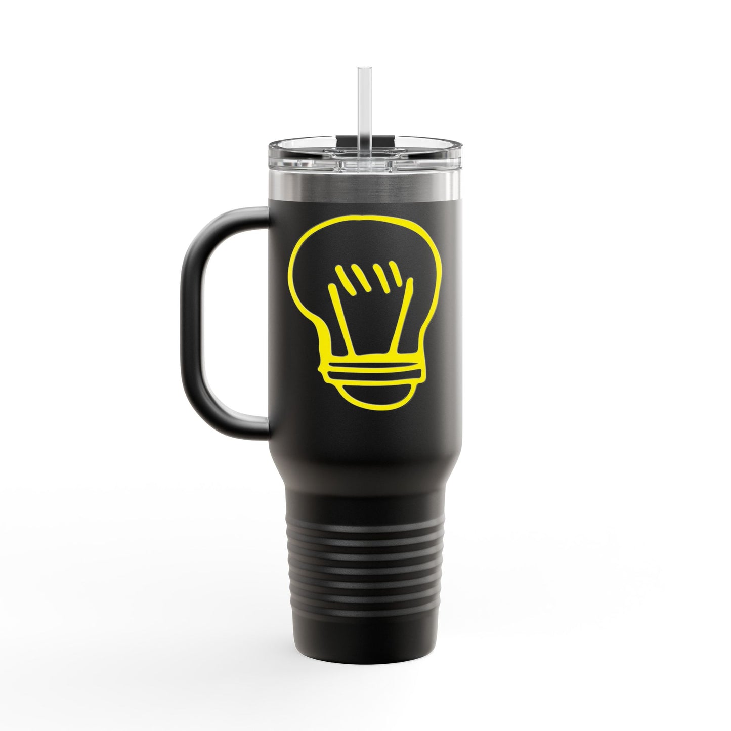 Drawing Light Bulb Insulated Travel Mug, 40oz